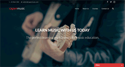 Desktop Screenshot of capenmusic.com